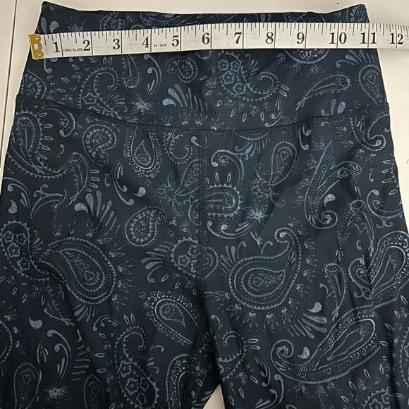 Sweaty Betty Zero Gravity Blue Leggings Paisley Compression High Rise Size XS - Picture 6 of 9